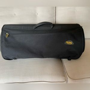 SkyRoll 23” Roll-Up Carry-On Garment Bag Suit & Shoes All-in-One Luggage Black